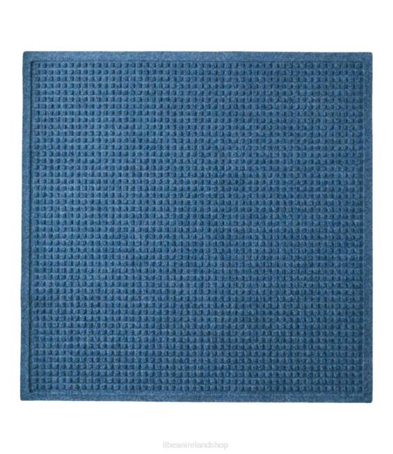 LLBean Everyspace Recycled Waterhog Mat Square Unisex J46J7272 Home Goods Blue