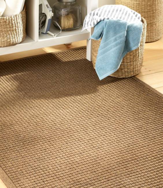LLBean Everyspace Recycled Waterhog Mat Unisex J46J2607 Home Goods Brown