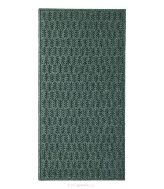 LLBean Everyspace Recycled Waterhog Mat Unisex J46J5591 Home Goods Evergreen