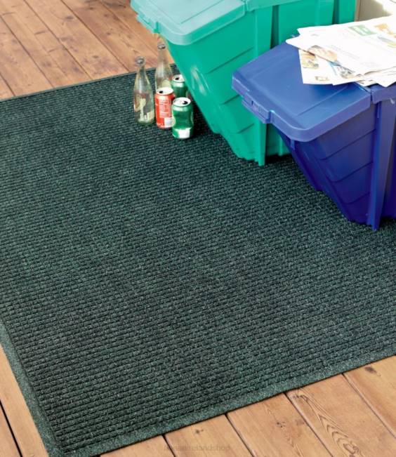 LLBean Everyspace Recycled Waterhog Mat Unisex J46J7278 Home Goods Medium Gray