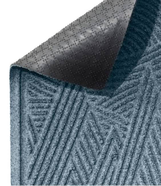 LLBean Everyspace Recycled Waterhog Runner Mountain Scene Unisex J46J6355 Home Goods Medium Gray