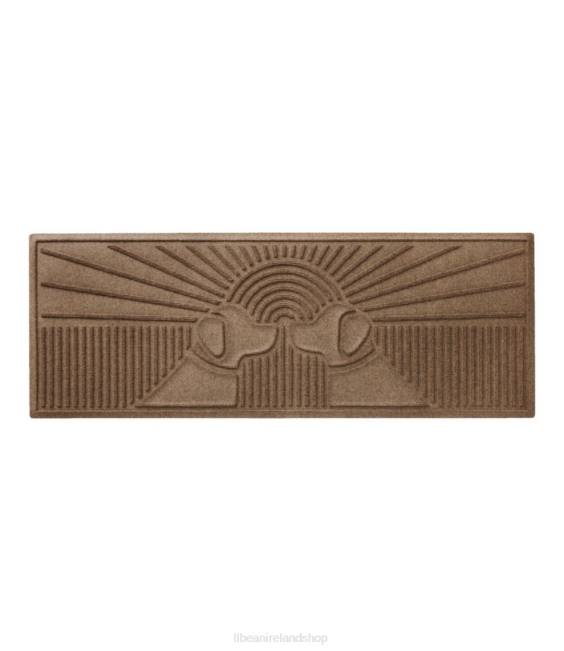 LLBean Everyspace Recycled Waterhog Runner Sunrise Dogs Unisex J46J2557 Home Goods Camel