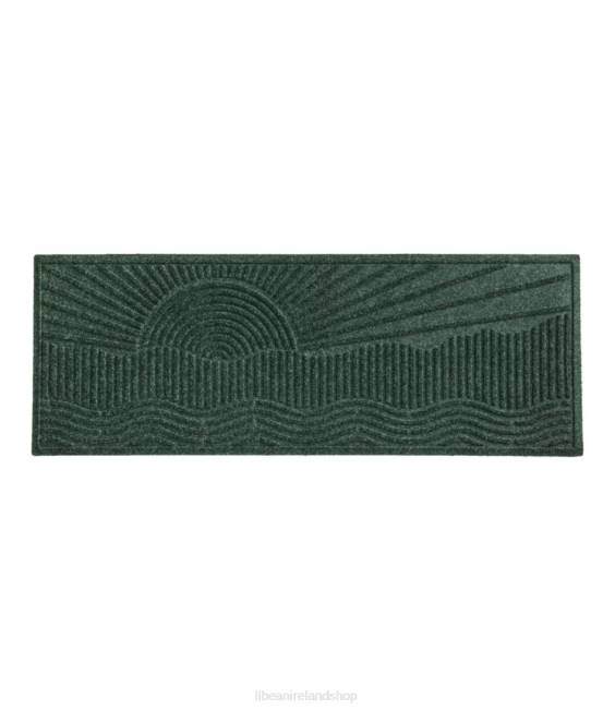 LLBean Everyspace Recycled Waterhog Runner Sunrise Unisex J46J4420 Home Goods Evergreen