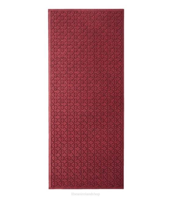 LLBean Everyspace Recycled Waterhog Runner Tiles Unisex J46J6828 Home Goods Cranberry