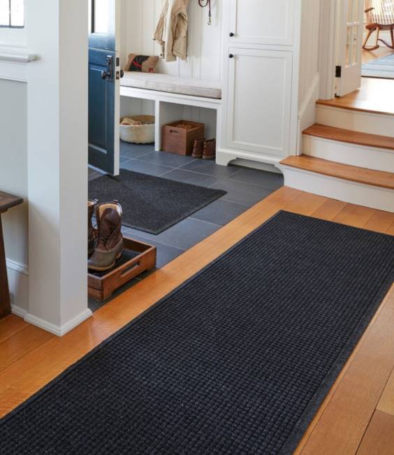 LLBean Everyspace Recycled Waterhog Runner Unisex J46J7135 Home Goods Bluestone