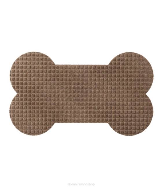 LLBean Everyspace Waterhog Dog Placemat Dog Bone Unisex J46J1512 Home Goods Camel