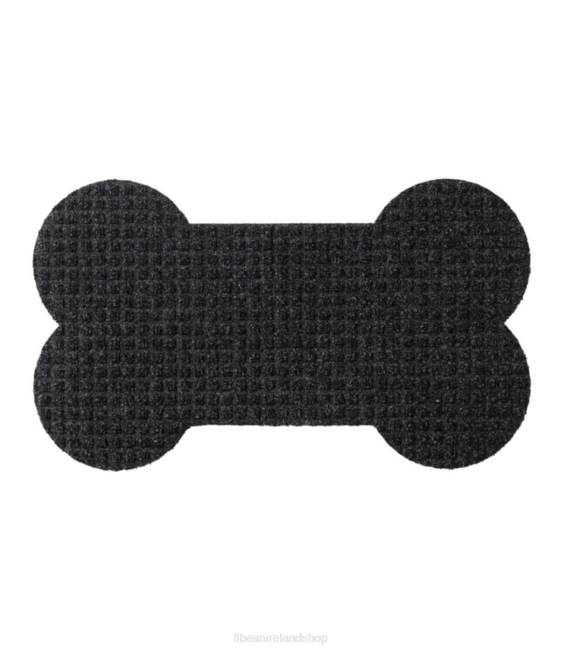 LLBean Everyspace Waterhog Dog Placemat Dog Bone Unisex J46J3988 Home Goods Charcoal