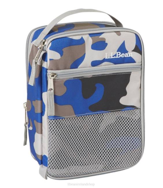 LLBean Expandable Lunch Box Print Unisex J46J6246 Accessories Ocean Blue Camo