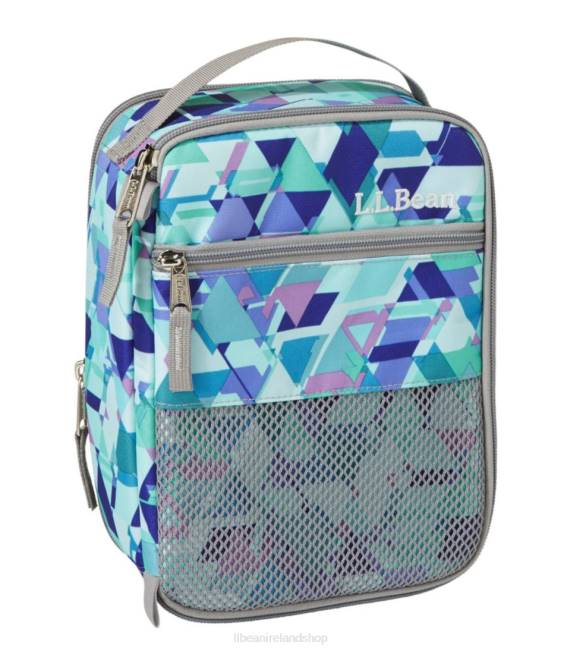 LLBean Expandable Lunch Box Print Unisex J46J6774 Accessories Fresh Mint Prism