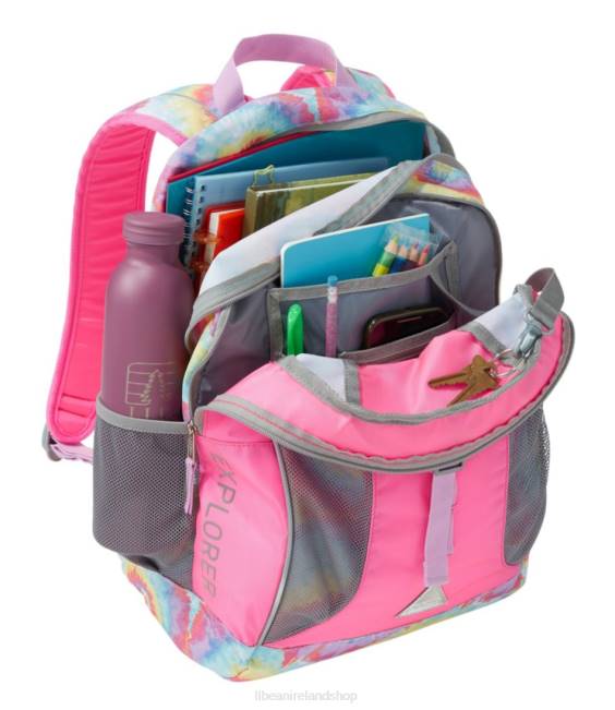 LLBean Explorer Backpack Print Unisex J46J2402 Accessories Purple Phlox Water Camo