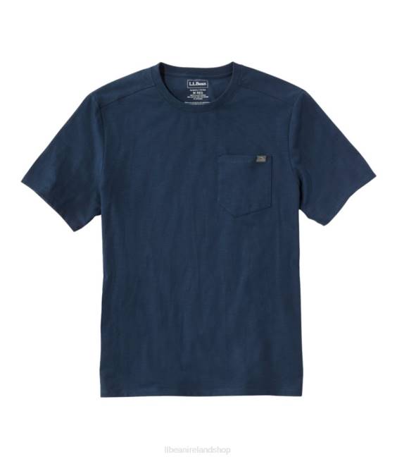 LLBean Explorer Slub Tee Men J46J3219 Clothing Nautical Navy