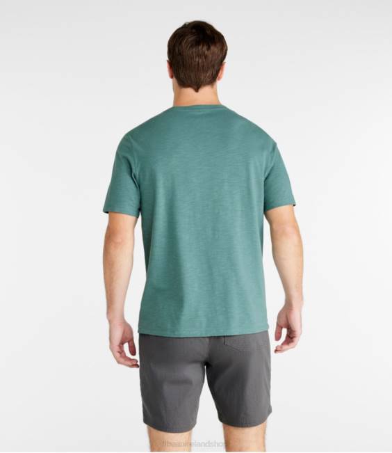 LLBean Explorer Slub Tee Men J46J5847 Clothing Warm Gold