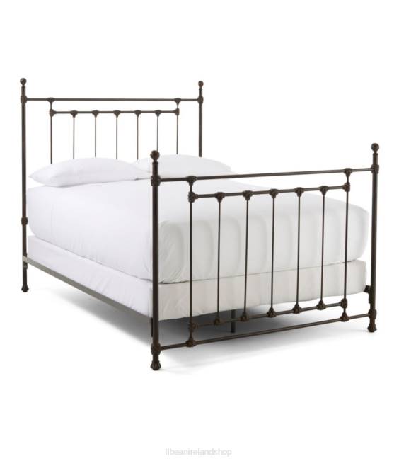 LLBean Farmhouse Iron Bed Unisex J46J4540 Indoor Furniture Rustic Bronze