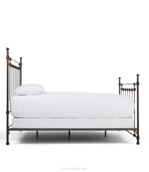LLBean Farmhouse Iron Bed Unisex J46J4540 Indoor Furniture Rustic Bronze