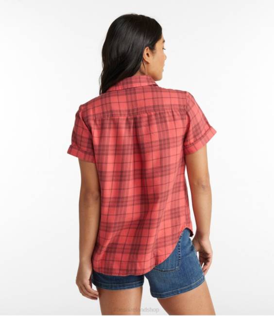 LLBean Feather-Soft Twill Shirt Women J46J5995 Clothing Larkspur