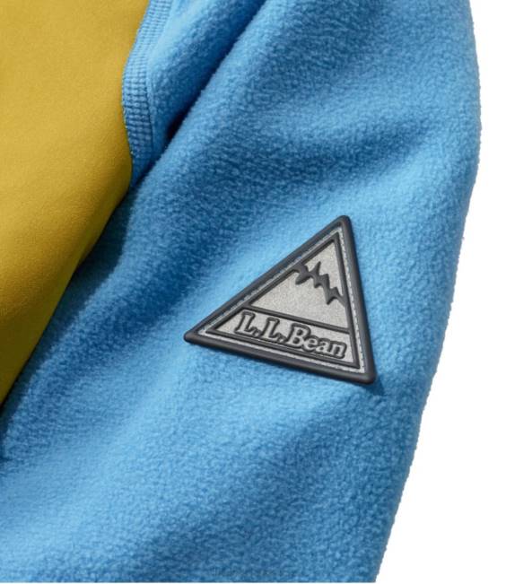 LLBean Fitness Fleece Kids J46J167 Clothing Mallard Teal/Cool Blue