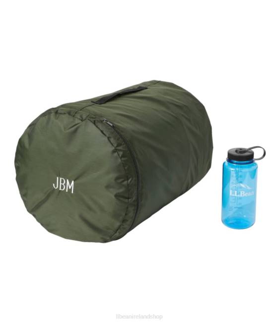 LLBean Flannel Lined Camp Sleeping Bag Unisex J46J3894 Outdoor Equipment Bright Navy/Dress Gordon