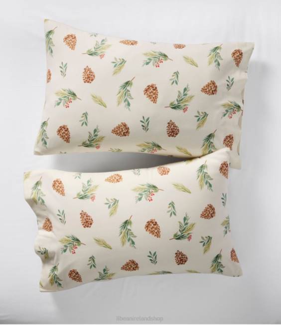 LLBean Flannel Sheet Collection Unisex J46J2545 Bedding Evergreen