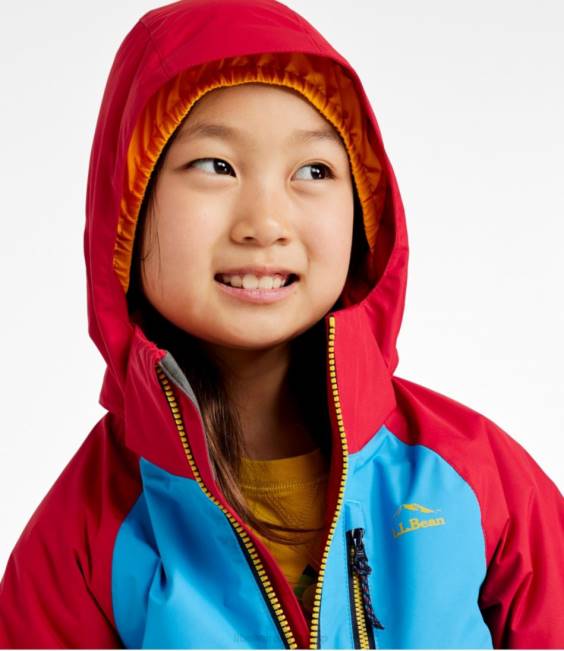 LLBean Fleece-Lined 3-in-1 Jacket Kids J46J6062 Outerwear Black/Deep Sapphire