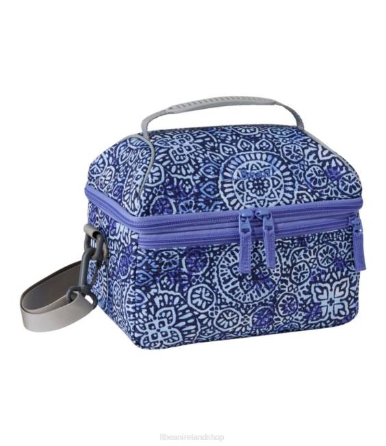 LLBean Flip-Top Lunch Box Print Unisex J46J4275 Accessories White Paint Stamp