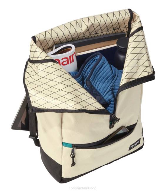 LLBean Flowfold Canvas Center-Zip Pack Unisex J46J2451 Accessories Moonstone