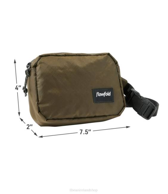 LLBean Flowfold Explorer Fanny Pack Unisex J46J3977 Outdoor Equipment Olive