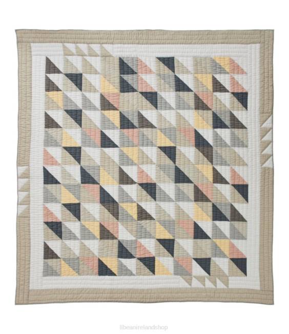 LLBean Flying Geese Quilt Collection Unisex J46J2510 Bedding Multi