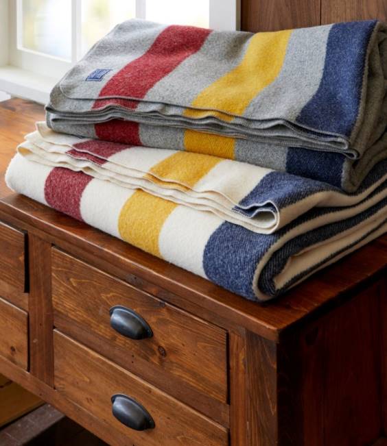 LLBean Frontier Blanket Unisex J46J4351 Bedding Multi