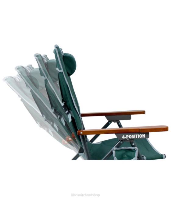 LLBean GCI Wilderness Recliner Unisex J46J1441 Camping Furniture Hunter Green