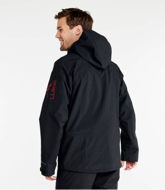 LLBean GORE-TEX Pro Patroller Jacket Men J46J3687 Outerwear Midnight Black