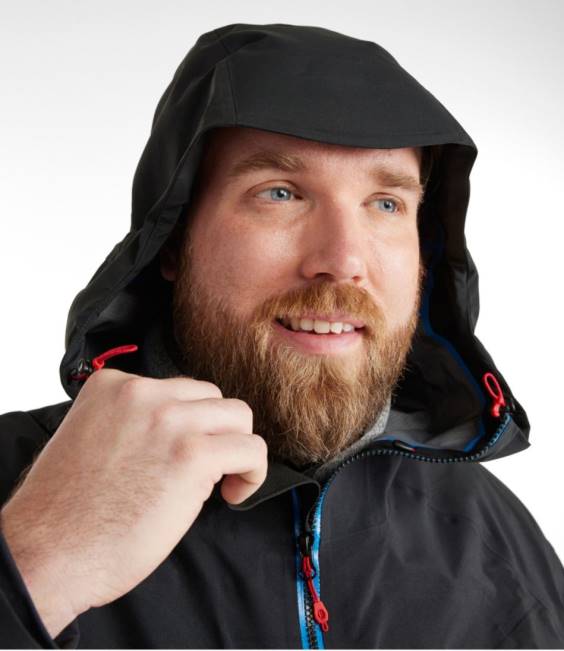 LLBean GORE-TEX Pro Patroller Jacket Men J46J3687 Outerwear Midnight Black