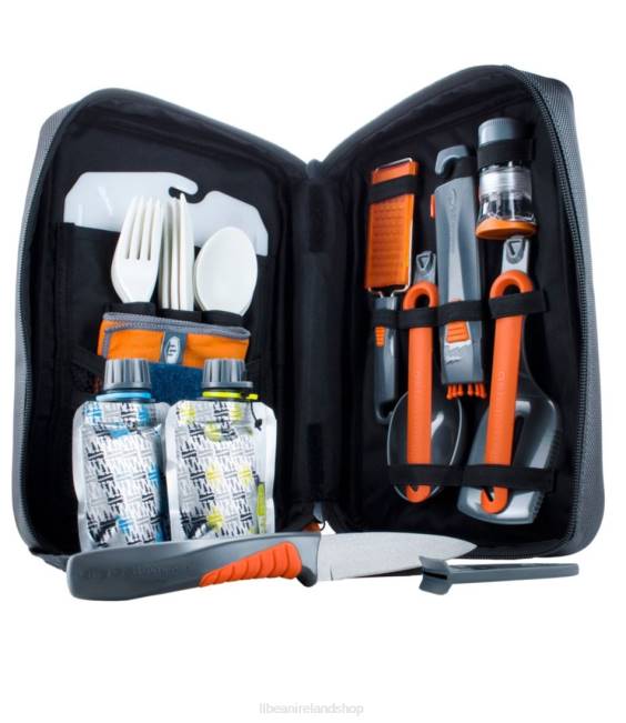 LLBean GSI Destination 24-Piece Kitchen Set Unisex J46J1274 Camping Kitchen Grey