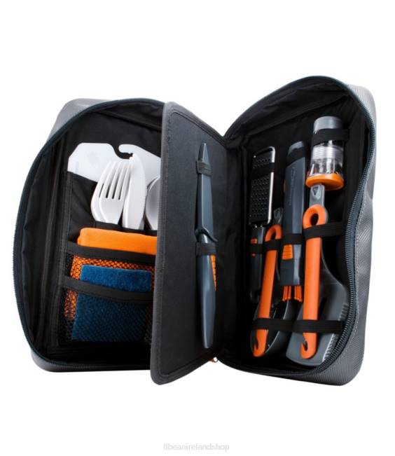 LLBean GSI Destination 24-Piece Kitchen Set Unisex J46J1274 Camping Kitchen Grey