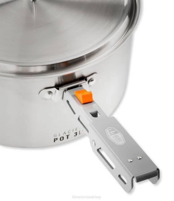 LLBean GSI Glacier Camper Cookset Unisex J46J2157 Camping Kitchen Stainless