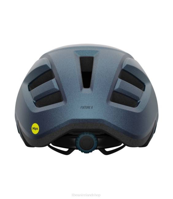 LLBean Giro Fixture II Bike Helmet with MIPS Unisex J46J1811 Outdoor Equipment Matte Ano Harbor Blue Fade