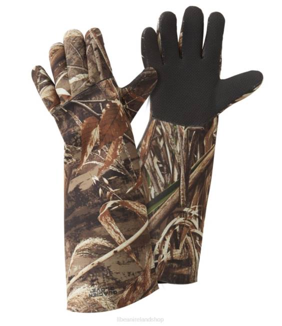 LLBean Glacier Glove Neoprene Decoy Gloves Men J46J1940 Outdoor Equipment Realtree Advantage Max 5