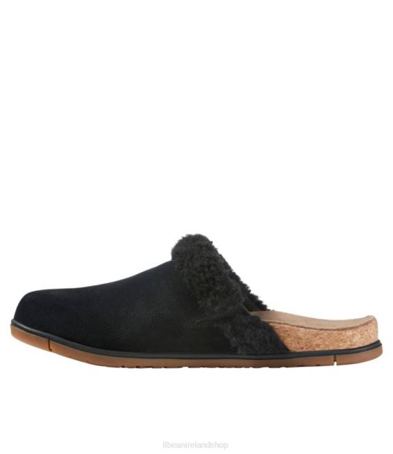 LLBean Go-Anywhere Cozy Clogs Women J46J1154 Footwear Black