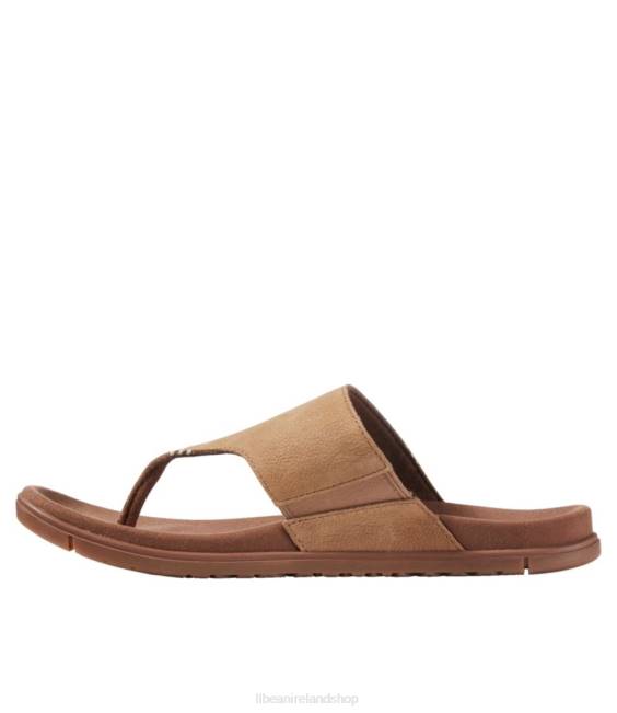 LLBean Go-Anywhere Flip-Flops Women J46J1025 Footwear Honey Brown