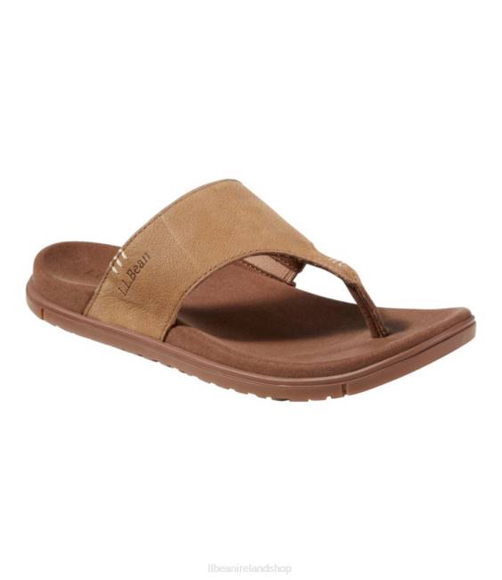 LLBean Go-Anywhere Flip-Flops Women J46J1025 Footwear Honey Brown