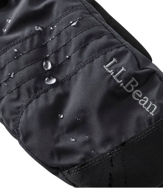 LLBean Gore-Tex PrimaLoft Ski Mittens Women J46J658 Accessories Black