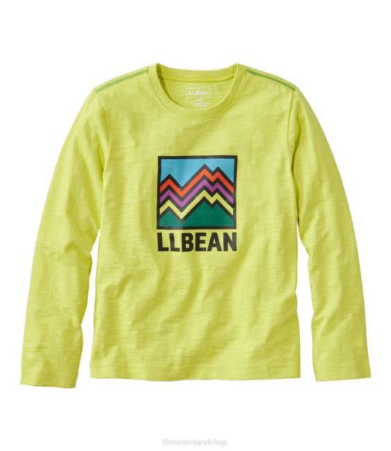 LLBean Graphic Tee Kids J46J3358 Clothing Citron