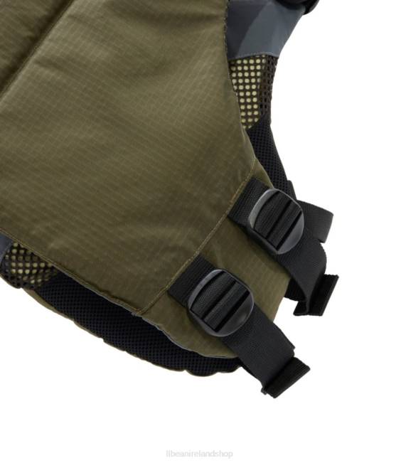LLBean Guide Fishing PFD Unisex J46J1565 Water Sports Olive Green