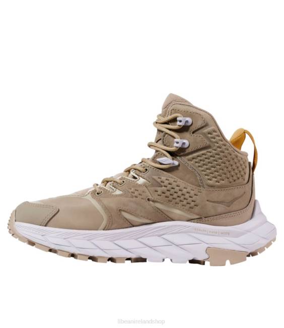 LLBean HOKA Anacapa GORE-TEX Hiking Boots Women J46J1114 Footwear Dune/Lilac Marble