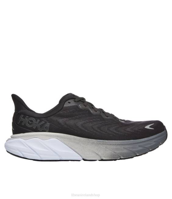 LLBean HOKA Arahi 6 Running Shoes Men J46J1098 Footwear Black/White