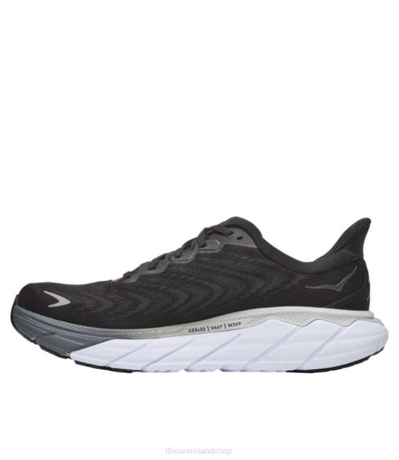 LLBean HOKA Arahi 6 Running Shoes Men J46J1098 Footwear Black/White