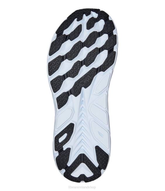 LLBean HOKA Clifton 8 Running Shoes Men J46J1064 Footwear Black/White