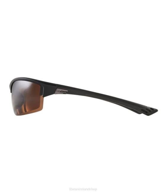 LLBean Half-Time Polarized Sunglasses Unisex J46J4024 Outdoor Accessories Shiny Dark Demi/Brown