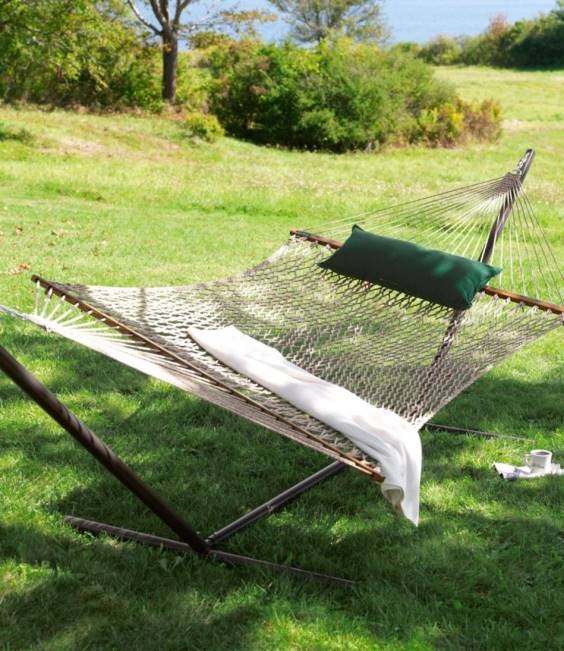 LLBean Hammock Stand Unisex J46J4400 Backyard  Patio Bronze