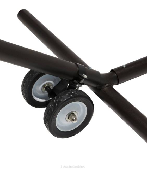 LLBean Hammock Stand Wheel Kit Unisex J46J2743 Backyard  Patio Black