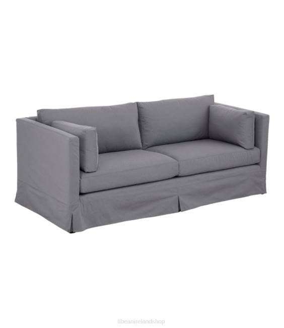 LLBean Harrington Slipcovered Sofa Unisex J46J4557 Indoor Furniture Chambray